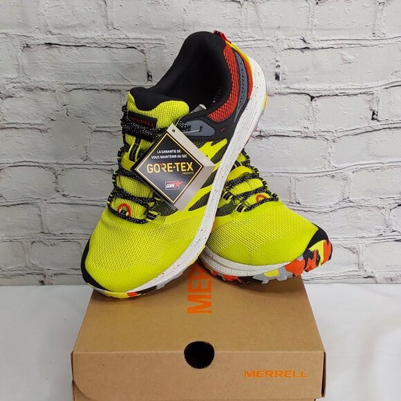 MERRELL 'NOVA 3 GORE-TEX' WEATHER/WATERPROOF TRAIL RUNNING REFLECTIVE SHOES - Picture 16 of 16